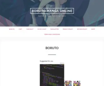 Borutonarutonextgenerations.com(Baruto the last naruto movie) Screenshot