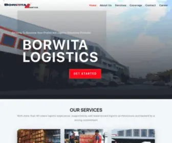 Borwitalogistics.com(Borwita Logistics) Screenshot