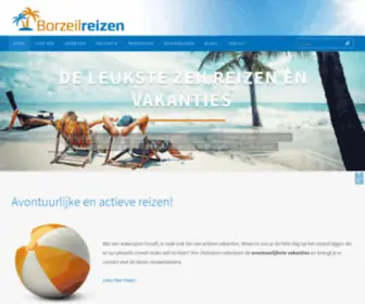 Borzeilreizen.nl(Vakantie, reizen en watersport) Screenshot