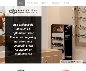 Bos-Brillen.nl(Voor de beste meting en advies van uw ogen) Screenshot