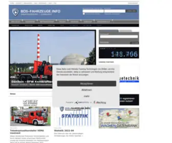 Bos-Fahrzeuge.info(Einsatzfahrzeuge und Wachen weltweit) Screenshot