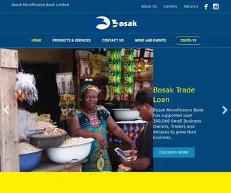 Bosakmfb.com(Bosak Micro Finance Bank Limited) Screenshot