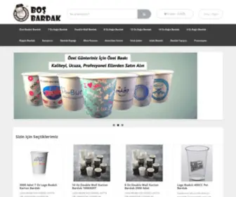 Bosbardak.com.tr(Bardak Ticaret) Screenshot