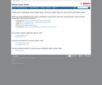 Bosch-Automotive-Shop.com(Bosch Automotive Shop) Screenshot