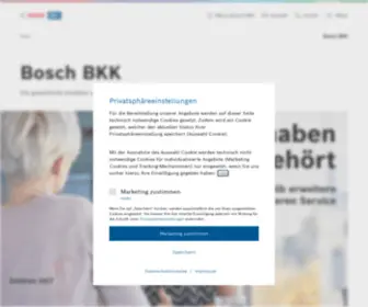 Bosch-BKK.de(Bosch BKK) Screenshot