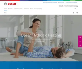 Bosch-Climate.com.au(Bosch Thermotechnology) Screenshot