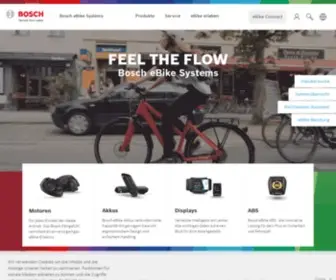 Bosch-Ebike.com(Bosch eBike Systems) Screenshot