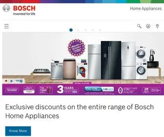 Bosch-Home.in Screenshot