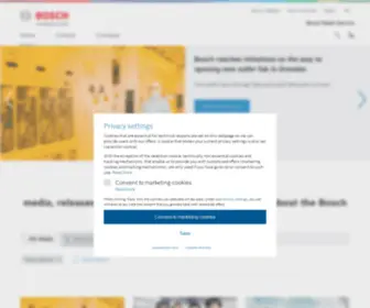 Bosch-Press.be(Bosch Media Service) Screenshot