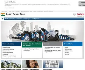 Bosch-PT.co.in(Bosch Power Tools) Screenshot