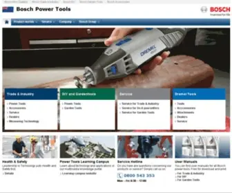 Bosch-PT.co.nz(Bosch Power Tools) Screenshot