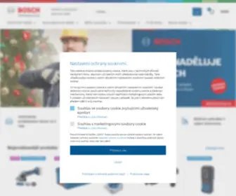 Bosch-Shop.cz(Bosch Power Tools CZ) Screenshot