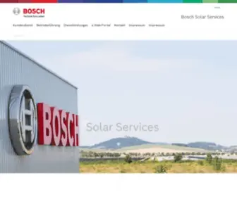 Bosch-Solarenergy.de(Startseite) Screenshot