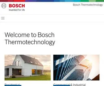 Bosch-Thermotechnology.us(Bosch Thermotechnology) Screenshot