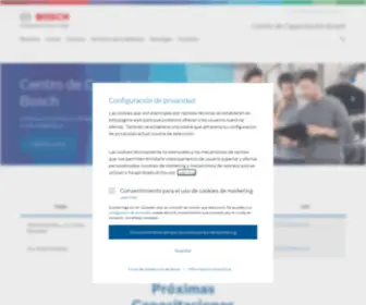 Boschcapacitaciones.com.ar(Centro de Capacitación Bosch) Screenshot