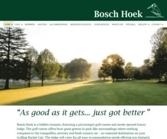 Boschhoek.co.za(Bosch Hoek) Screenshot