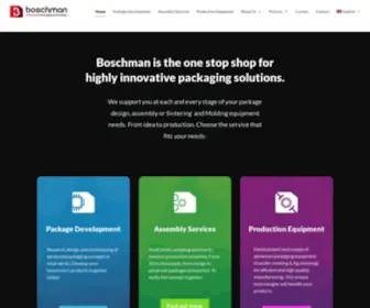 Boschman.nl(Advanced Packaging Technology) Screenshot