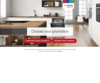 Boschpromotion.com.au(Bosch Cashback Selection) Screenshot