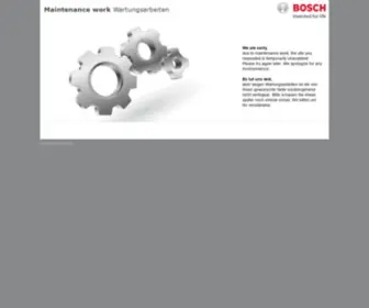 Boschsecurity.us(Bosch Security Systems) Screenshot