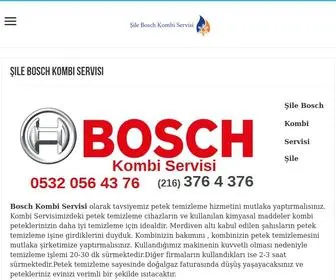 Boschservis.gen.tr(ŞİLE BOSCH KOMBİ SERVİSİ) Screenshot