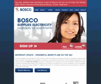 Bosco.co.nz(Bosco Connect Limited) Screenshot