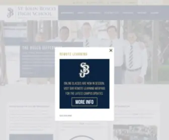 Bosco.org(John Bosco High School) Screenshot