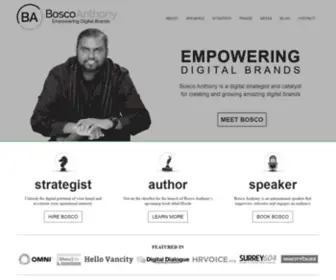 Boscoanthony.com(Bosco Anthony) Screenshot