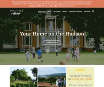 Boscobel.org(Boscobel House and Gardens) Screenshot