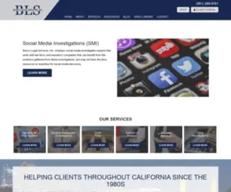 Boscolegal.org(Riverside Legal Services Firm Offering Social Media Investigation) Screenshot