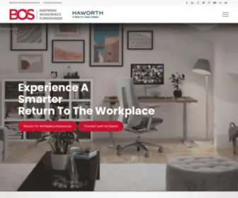 Bos.com(Inspiring Workspaces and Commercial Interiors) Screenshot
