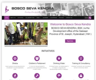 Boscosevakendra.org(Bosco Seva Kendra BOSCO SEVA KENDRA ( BSK )) Screenshot