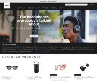 Bose.ae(Headphones, Speakers, Wearables) Screenshot