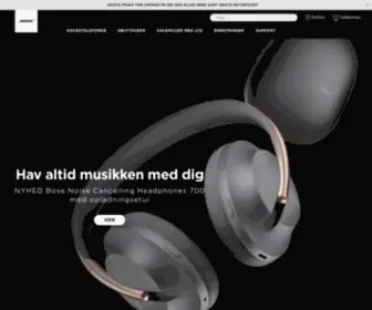 Bose.dk(Føl mere) Screenshot