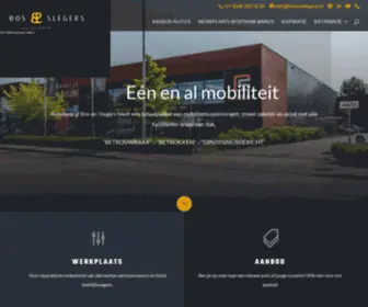 Bosenslegers.nl(Homepage Autogroep Bos en Slegers) Screenshot