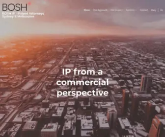 Bosh-IP.com(IP from a commercial perspective) Screenshot