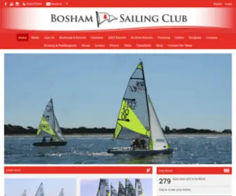 Boshamsc.co.uk(Bosham Sailing Club) Screenshot