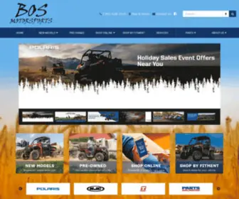 Bosmotorsports.com(Home BOS MOTORSPORTS HAYS) Screenshot