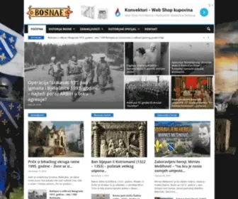 Bosnae.info(Historija Bosne i Hercegovine) Screenshot