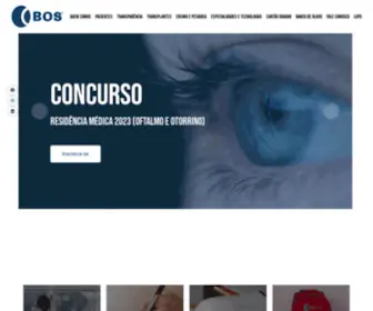 Bos.org.br(Banco de Olhos de Sorocaba) Screenshot