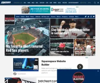Bosoxinjection.com(Boston Red Sox News) Screenshot