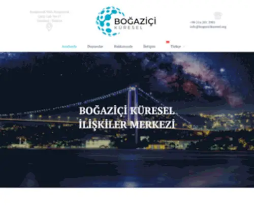 BosphorusGlobal.org(Bosphorus Global) Screenshot