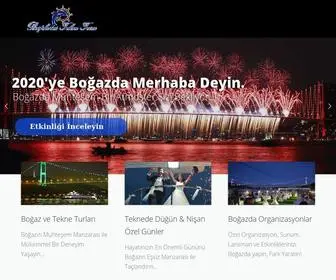 Bosphorustekneturu.com(Bosphorus Tekne Turu) Screenshot