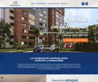 Bosqueborealapartamentos.com(Bosque Boreal Apartamentos en El Carmen de Viboral) Screenshot