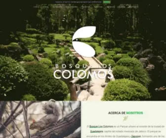 Bosquecolomos.org(Acerca de nosotros) Screenshot