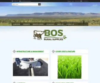 Bosrural.com.au(Bos Rural) Screenshot