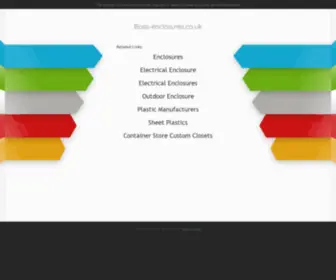 Boss-Enclosures.co.uk(BOSS Enclosures) Screenshot