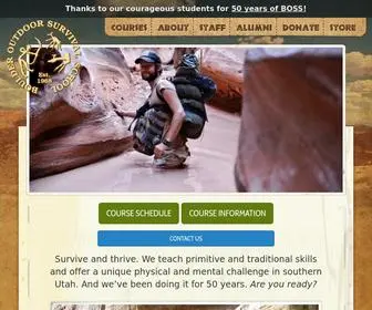 Boss-INC.com(Boulder Outdoor Survival School) Screenshot