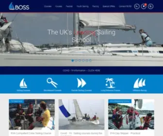 Boss-Sail.co.uk(Sailing Schools) Screenshot