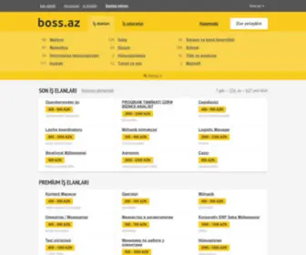 Boss.az(Azərbaycanda) Screenshot