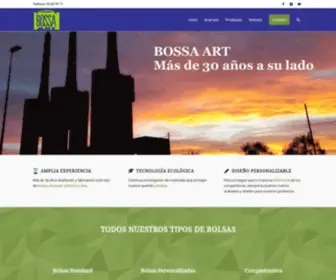 Bossaart.com(Fabrica de Bolsas Personalizadas con Logo para Comercios y Negocios) Screenshot